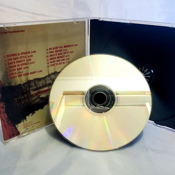 BEASTIE BOYS LICENSED TO ILL DEF JAM 1995 CD All Original Vintage Tested Working - Picture 3 of 4